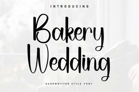 Bakery Wedding Font: A Sweet Touch for Designers