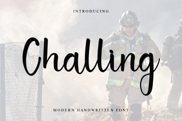 Challing: The Elegant Handwritten Font for Modern Design