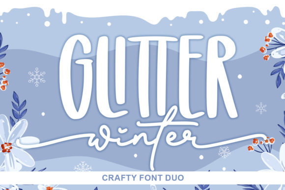 Glitter Winter: A Font Pairing for Elegant Design