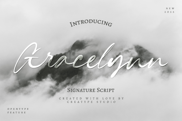 Gracelynn: The Flowing Typeface for Modern Branding