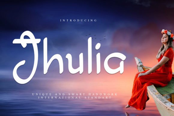 Jhulia: The Elegant Handwritten Font for Modern Design