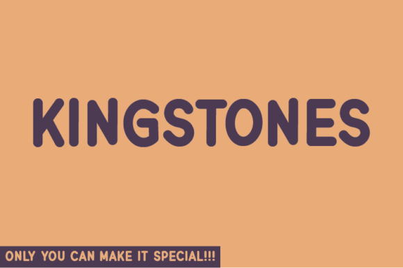 Kingstones: Authentic Handwriting for Modern Design