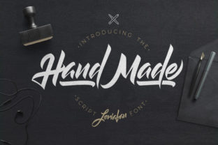 Leviafan: A Bold Hand-Lettered Font for Striking Designs