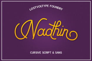 Nadhin: A Modern Typeface for Elegant Design