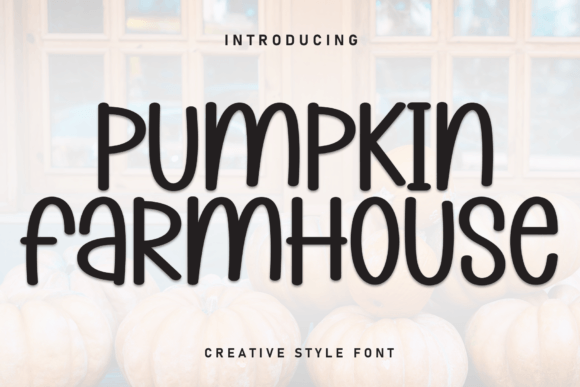 Pumpkin Farmhouse: The Sweet Handwritten Font for Modern Design