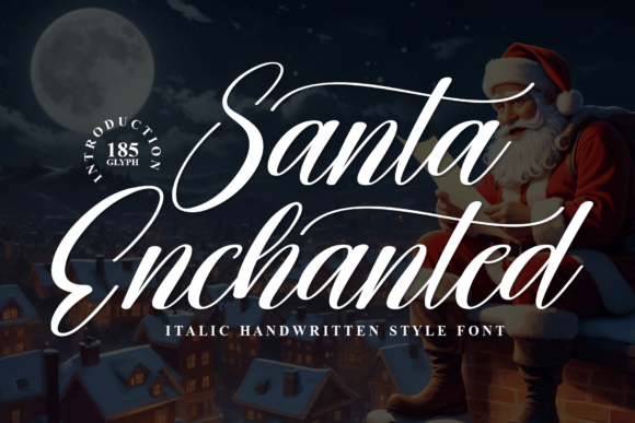 Santa Enchanted: Crafting Visual Magic with Specialized Typography